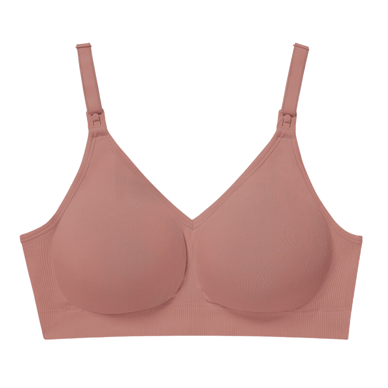 Bravado Designs Body Silk Seamless Sustainable Nursing Bra - Roseclay