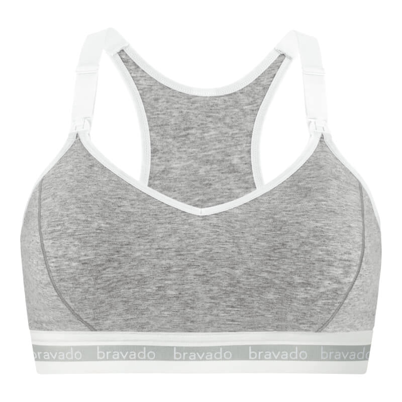Bravado Designs Original Pumping and Nursing Bra Sustainable - Dove Heather