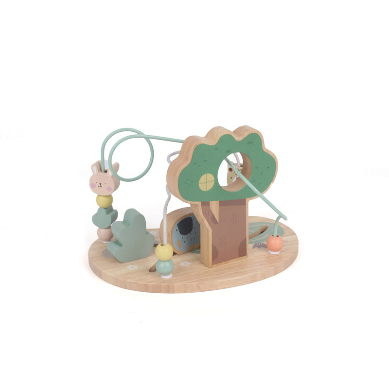 Bubble Wooden Bead Maze