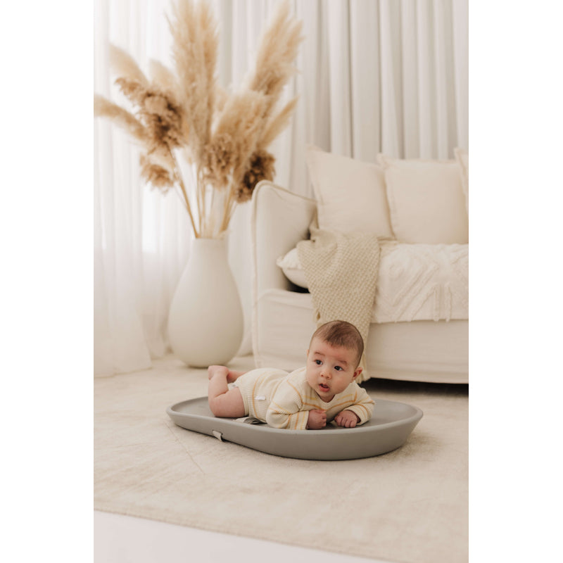 Bubble Cuddle Changing Mat - Grey