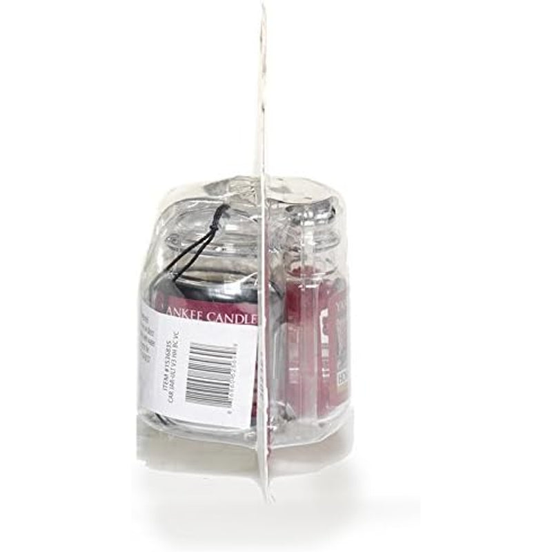 Yankee Candle Car Air Fresheners, Ultimate 3-pack Hanging Car Jar (Vanilla Cupcake / Black Cherry / Home Sweet Home)