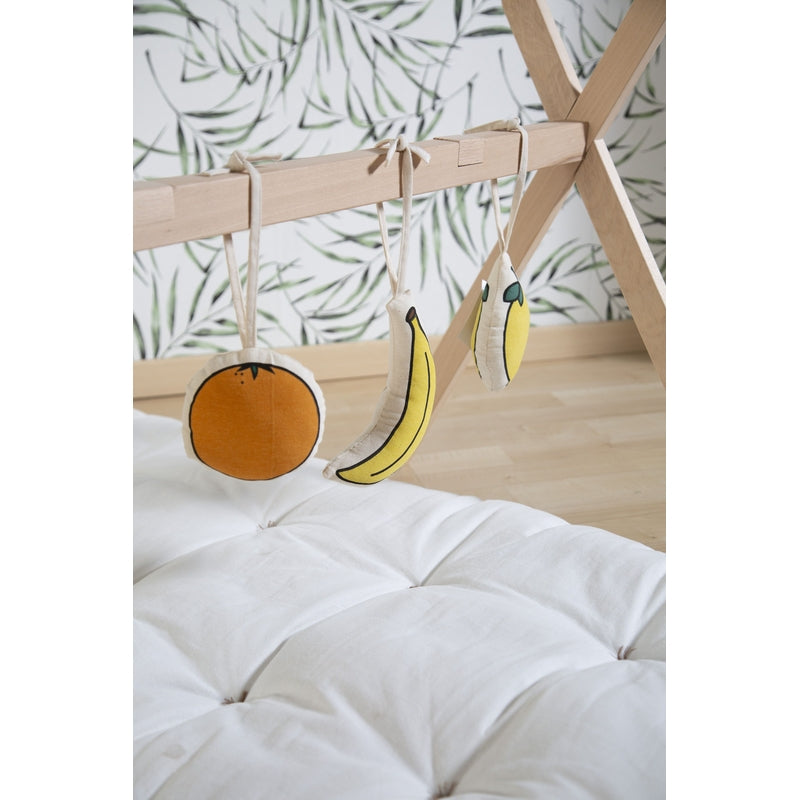 Childhome Gymtoys Canvas Fruit Set Of 4Pcs