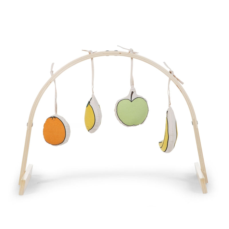 Childhome Gymtoys Canvas Fruit Set Of 4Pcs