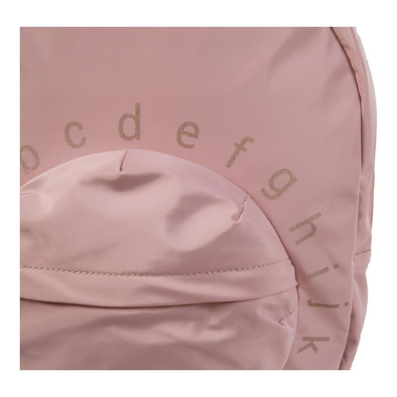 Childhome Kids School Back Pack Big ABC - Pink/Copper