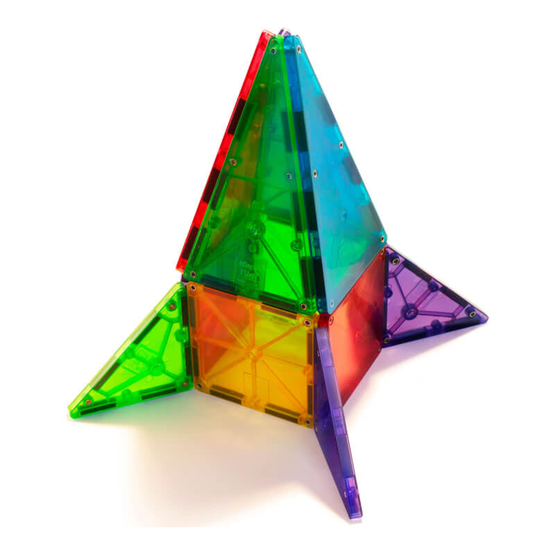 Magna-Tiles Classic Clear Colors 32-Piece Set