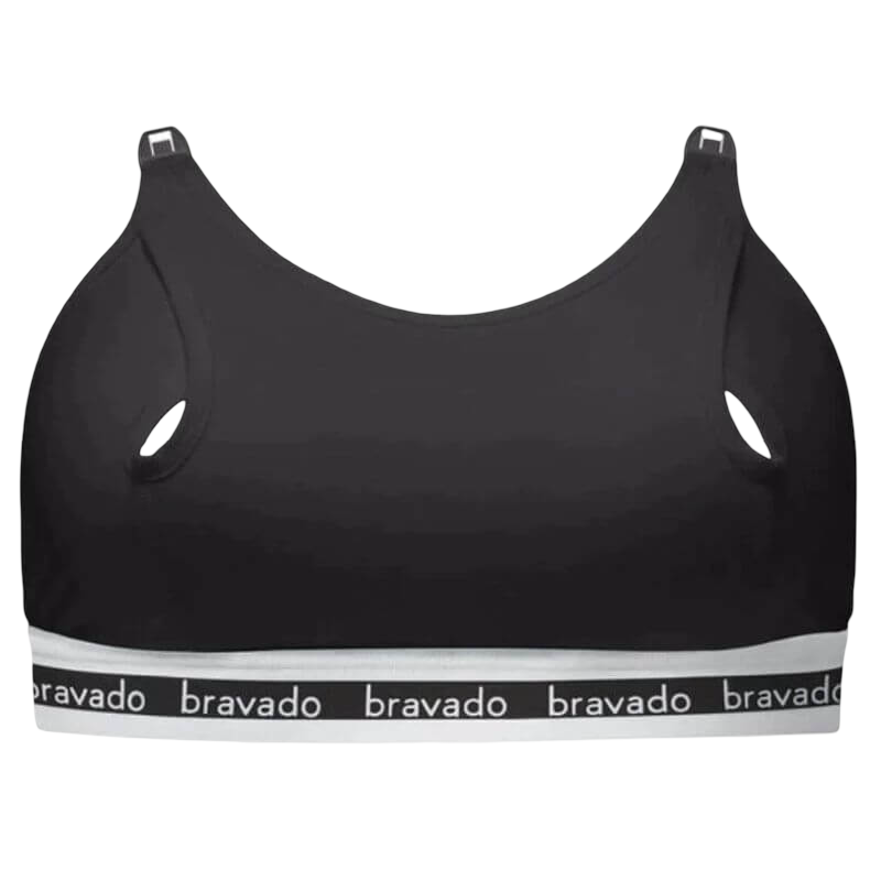 Bravado Designs Clip and Pump Hands-Free Nursing Bra Accessory - Black