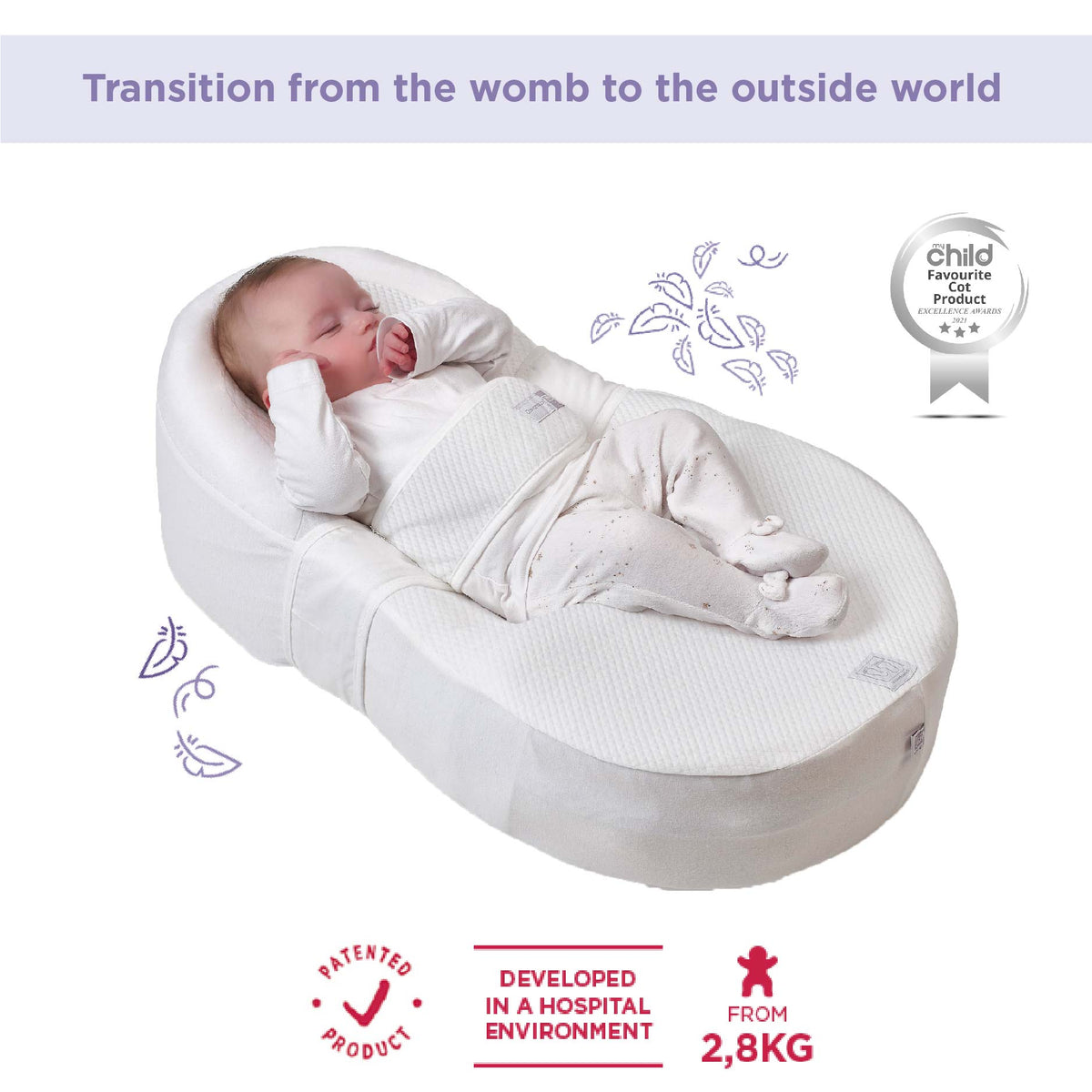 Red Castle | Cocoonababy Nest Special Bundle with Extra Fitted Sheet