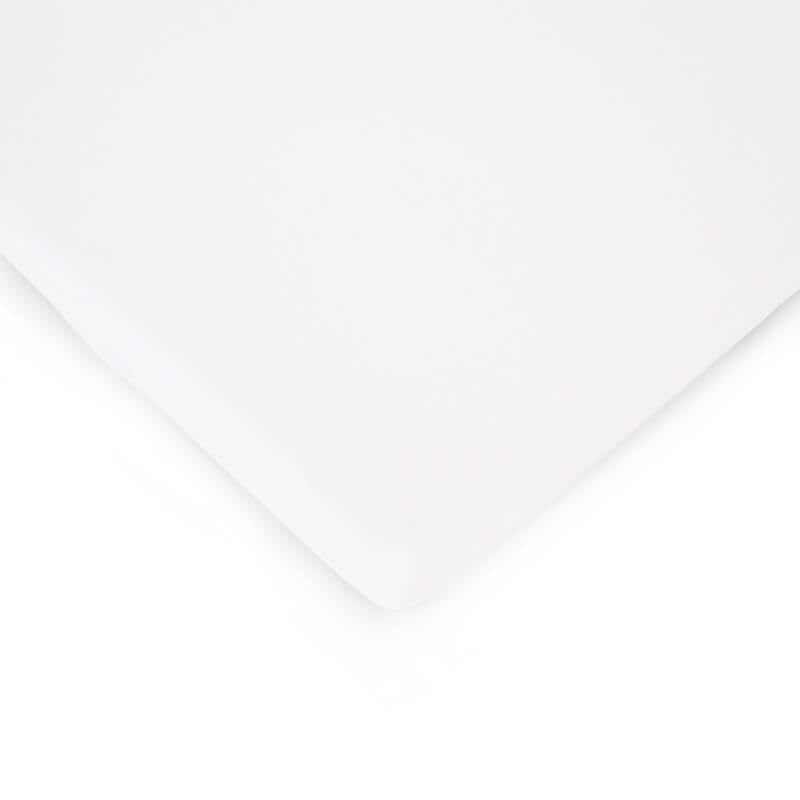 Childhome Fitted Sheet - Organic Cotton, White