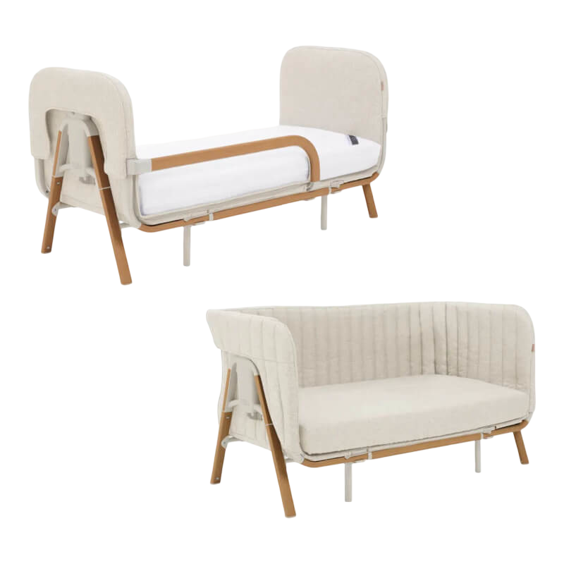 Tutti Bambini Cozee XL Junior Bed & Sofa Expansion Pack - Scandinavian Walnut / Ecru