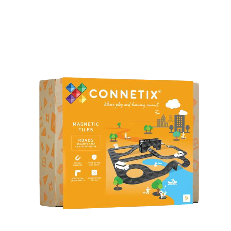 Connetix Creative Roads Pack 48 pc
