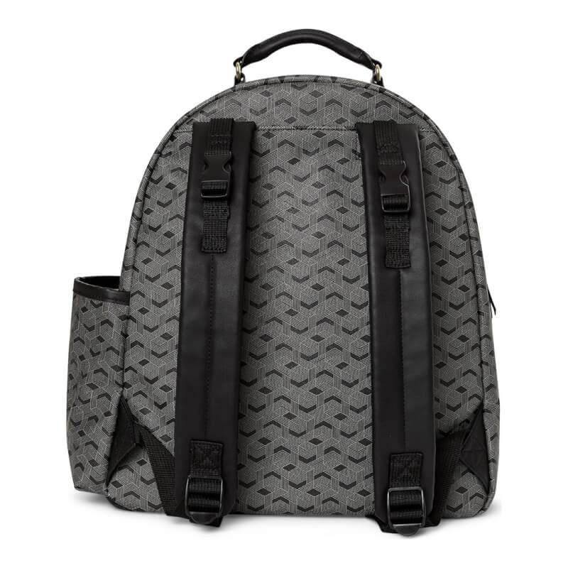 Skip Hop DECO Saffiano Diaper Backpack - Interweaved Lines