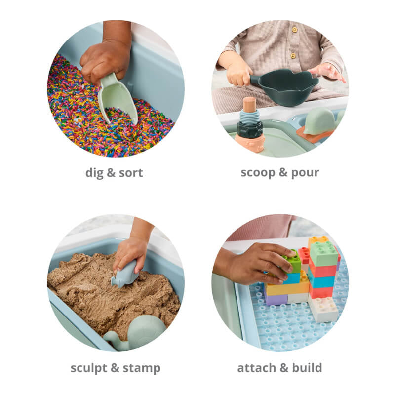 Skip Hop Montessori Discoverosity 3-in-1 Sensory Table