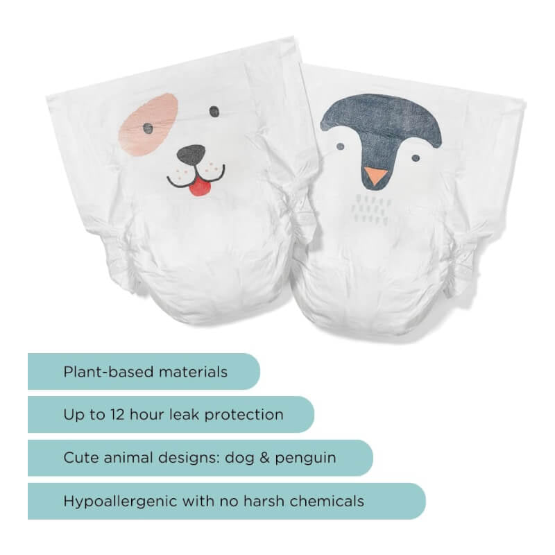 Kit & Kin Eco Nappies Size 6 (14 kg+) - 24pcs
