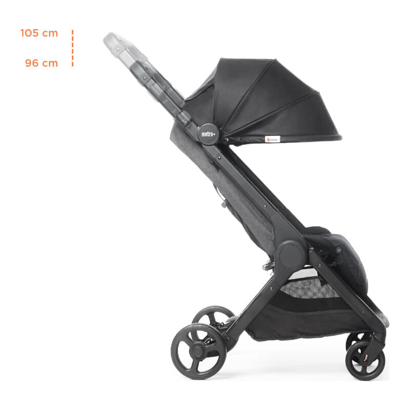 Ergobaby Metro+ Compact City Stroller - Slate Grey