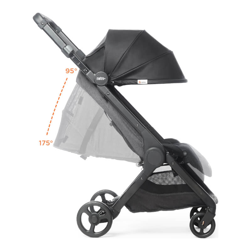 Ergobaby Metro+ Compact City Stroller - Slate Grey