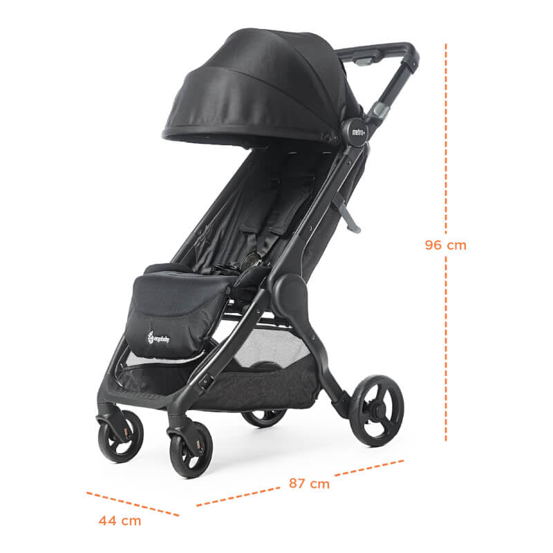 Ergobaby Metro+ Compact City Stroller - Slate Grey