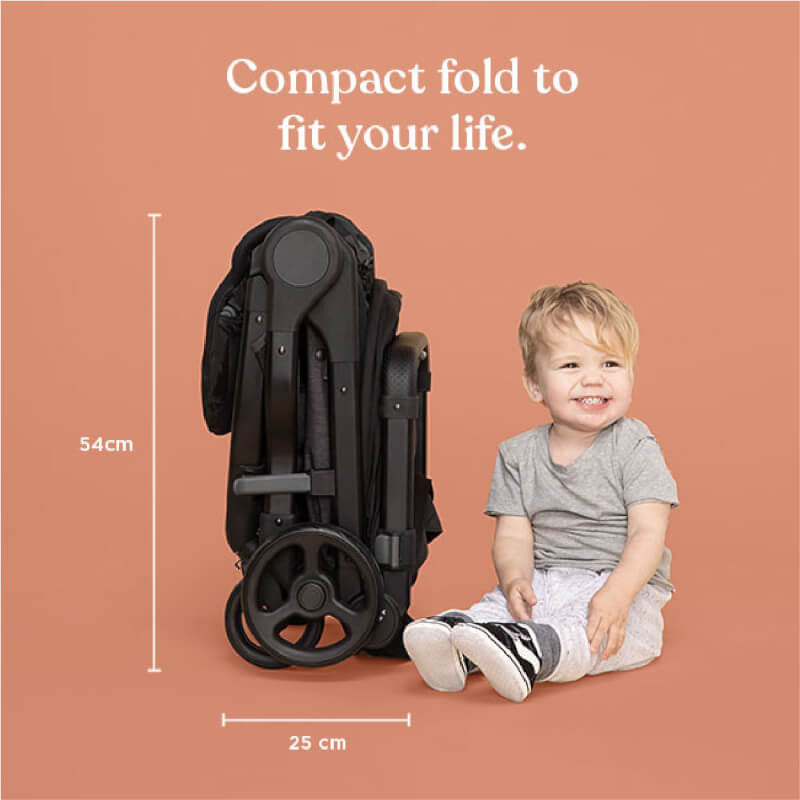 Ergobaby Metro+ Compact City Stroller - Slate Grey