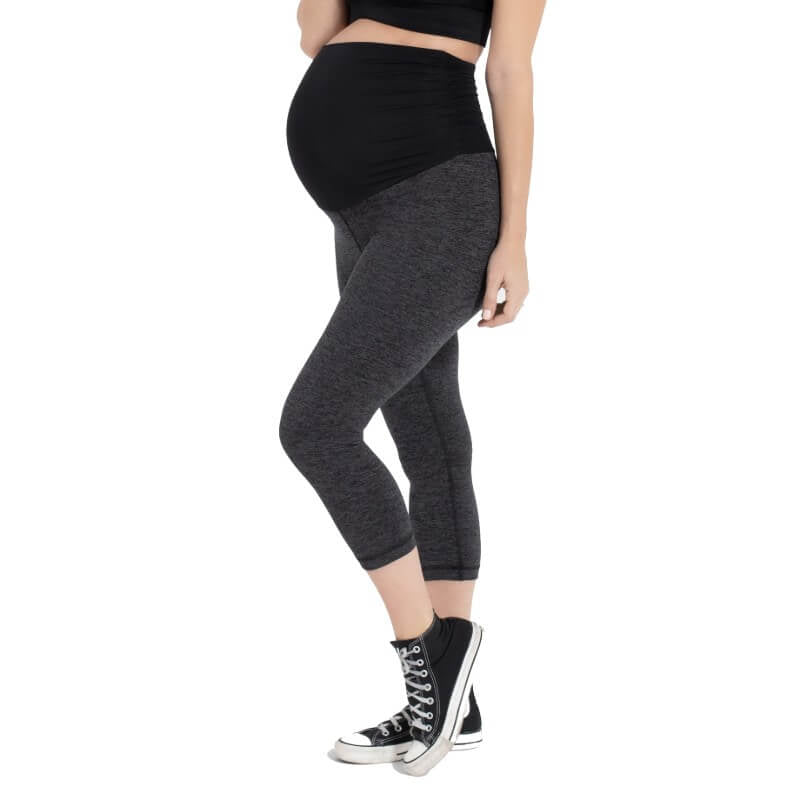 Belly Bandit Essential Capri Leggings - Charcoal