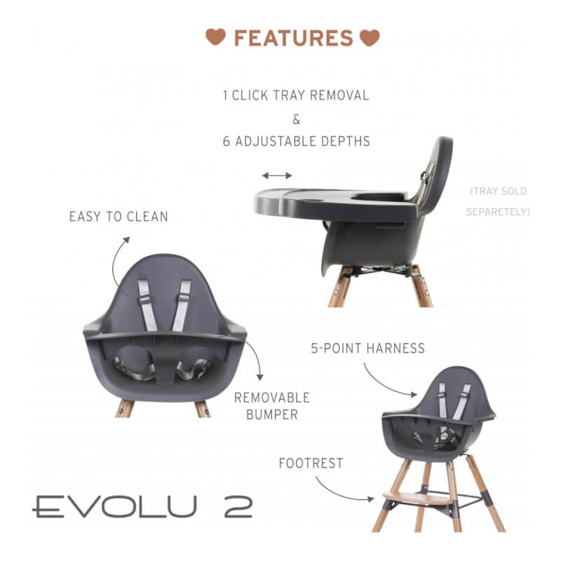 Childhome Evolu 2 High Chair