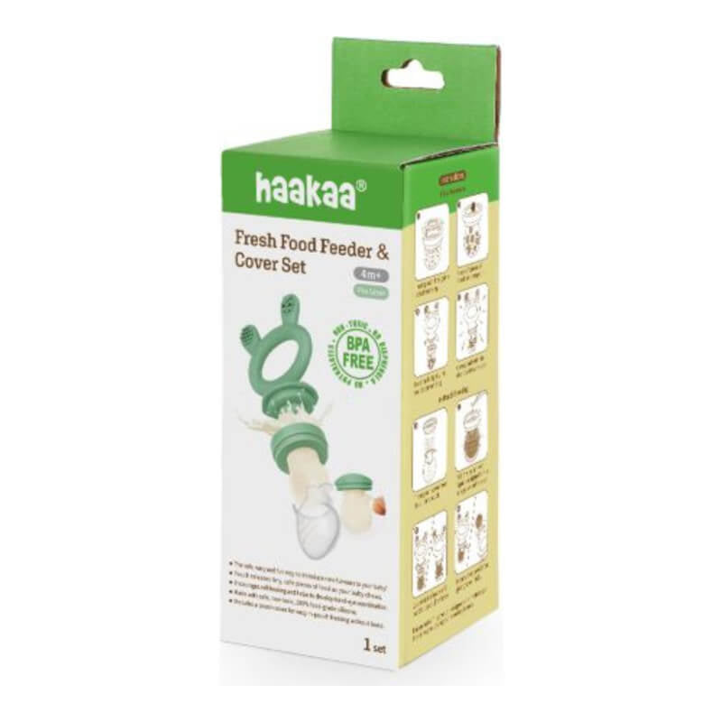 Haakaa Fresh Food Feeder - Pea Green