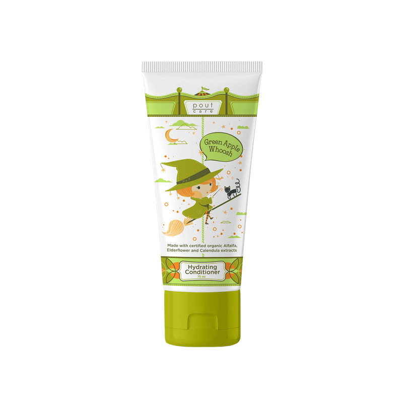 pout Care Green Apple Whoosh Hydrating Conditioner - 75ml