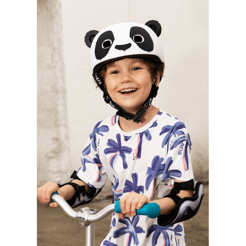 Micro Scooter Helmet Lightweight - 3D Panda - Small 48-53cm