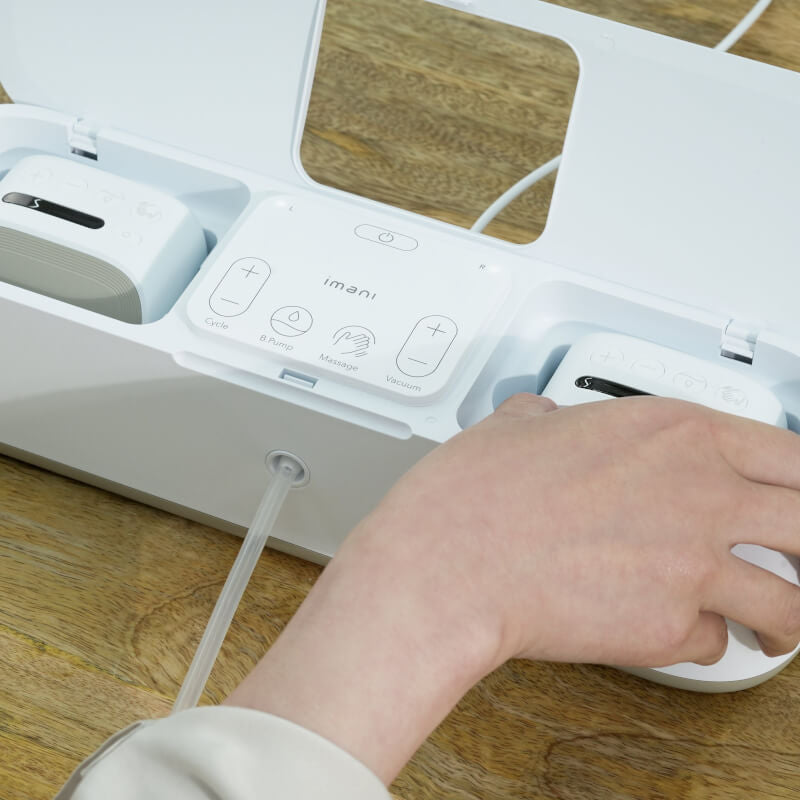 imani iBox 2-In-1 Electrical Breast Pump (Wearable + Hospital Grade)