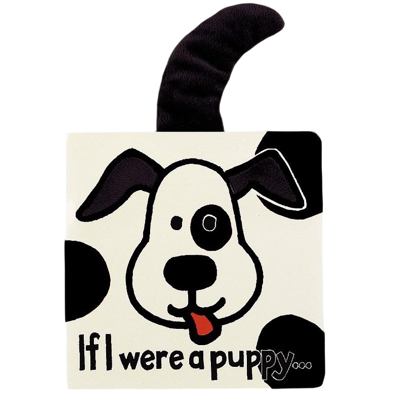 Jellycat If I Were A Puppy Board Book 15cm x 15cm x 2cm