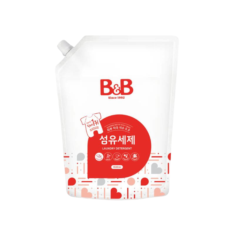B&B Fabric Detergent Cap Refill 1500ml