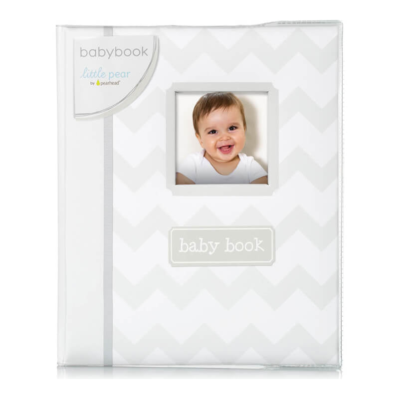 Pearhead Little Pear Chevron Baby Book