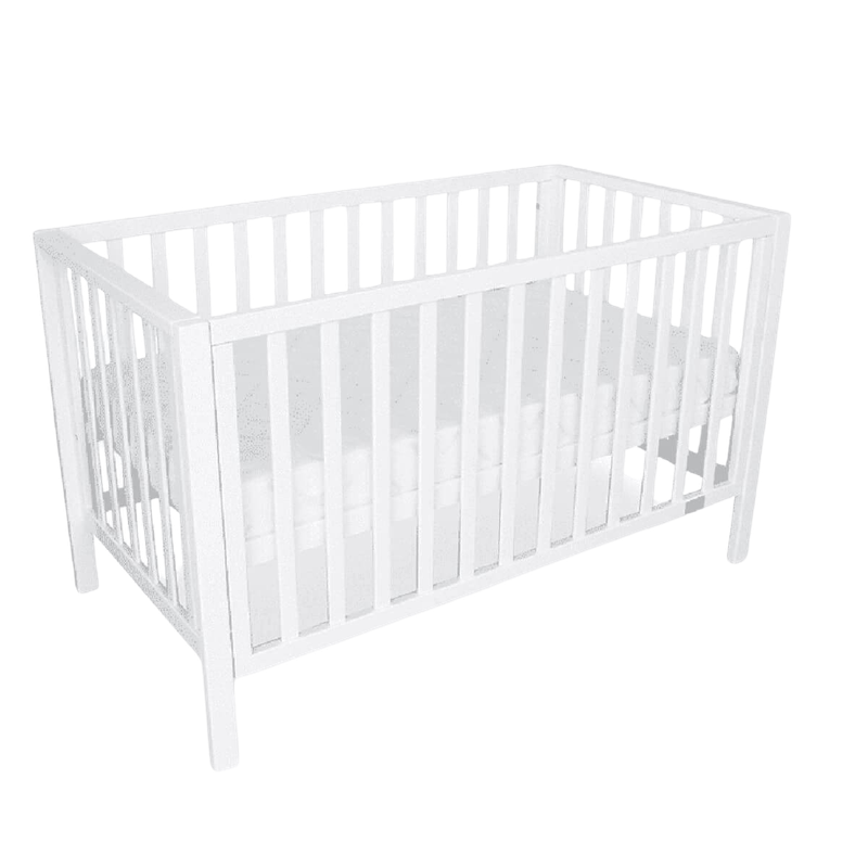 Babyhood Lulu Cot 4 In 1 White