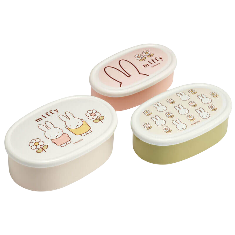 Miffy Lunch box (Set of 3)