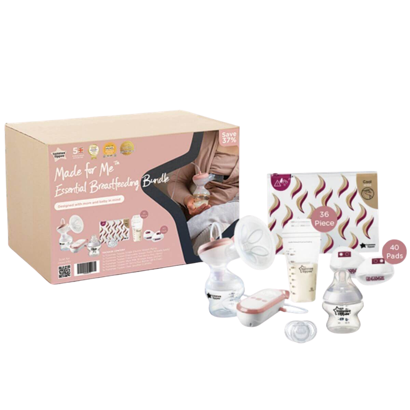 Tommee Tippee Made For Me Essential Breastfeeding Bundle