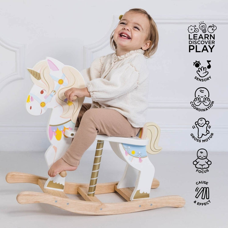 Le Toy Van Magical Rocking Unicorn Carousel