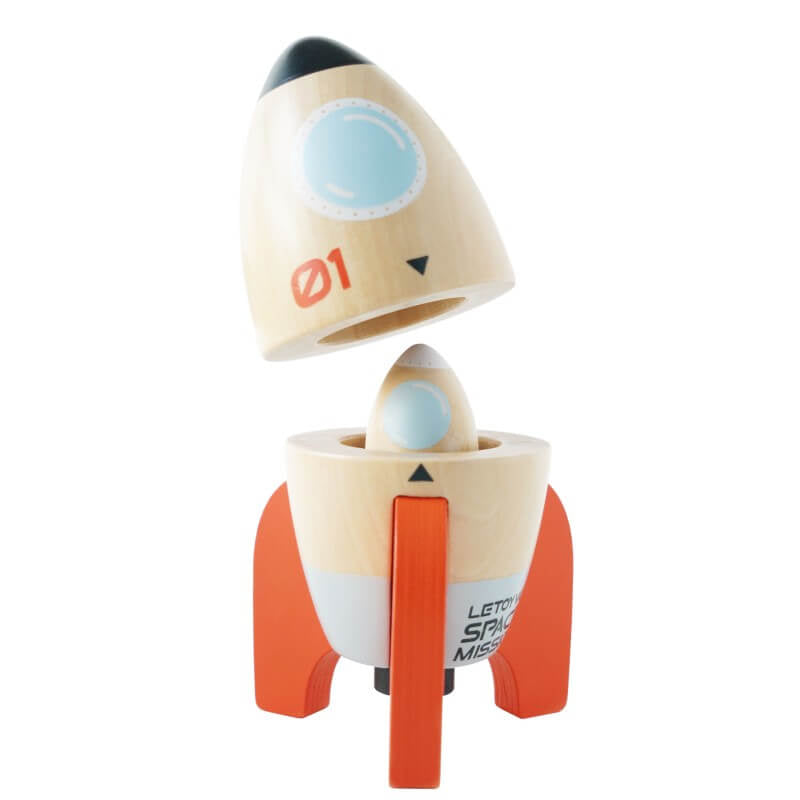 Le Toy Van Magnetic Space Rocket Duo