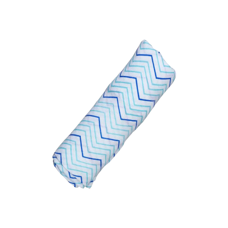 Malabar Baby Organic Swaddle - Chevron