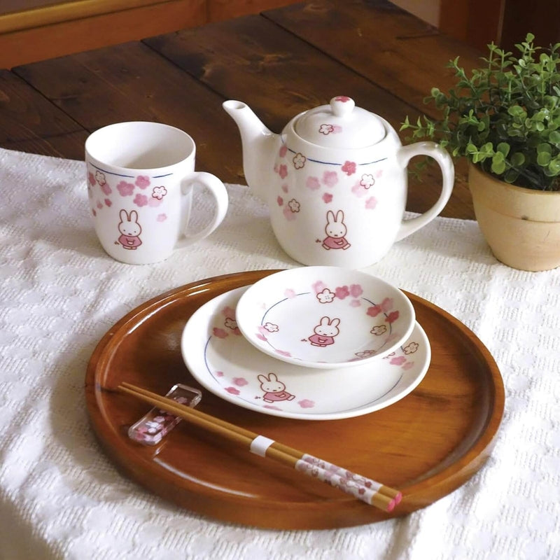 Miffy Medium Plate - Sakura Flower