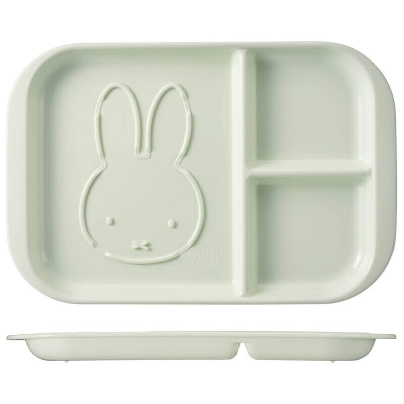 Skater Miffy Morning Divided Plate