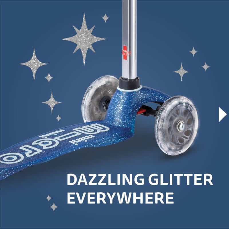 Micro Scooter Mini Deluxe - Glitter LED