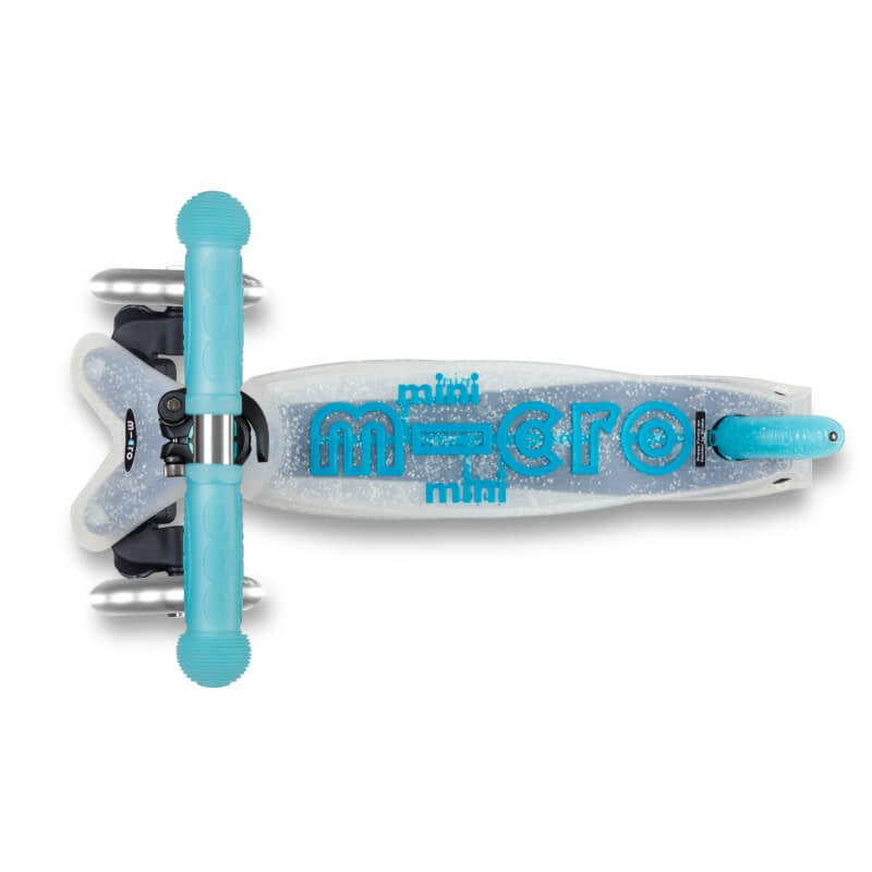 Micro Scooter Mini Deluxe Foldable Orion LED - Blue
