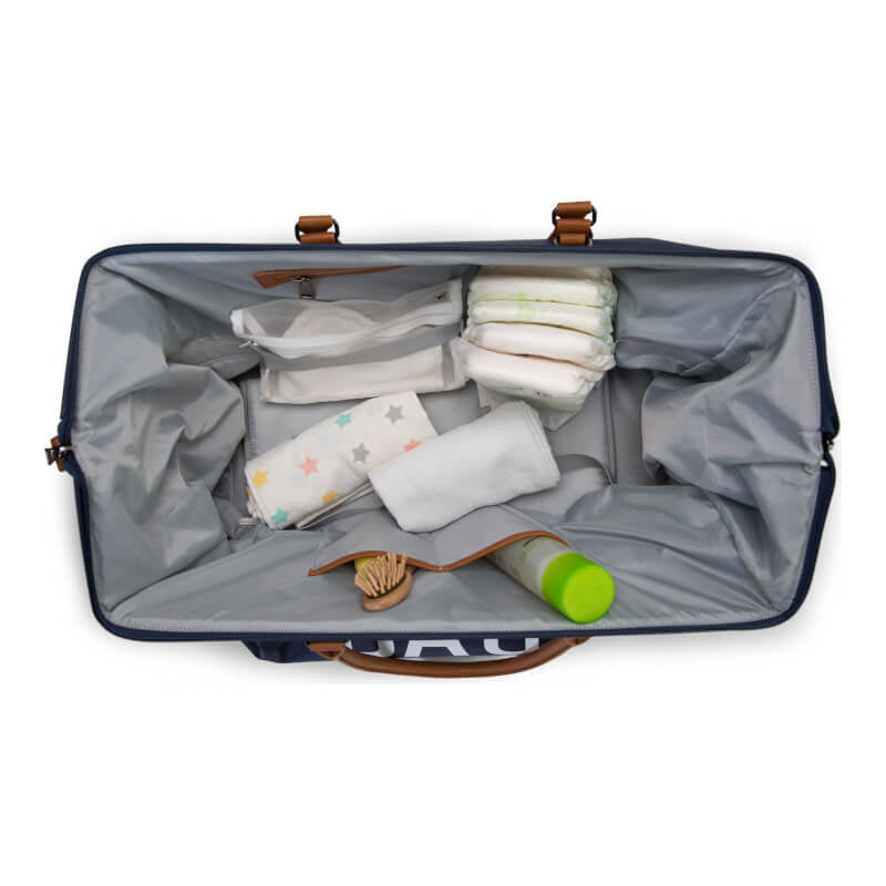 Childhome Mommy Nursery Bag - Navy White