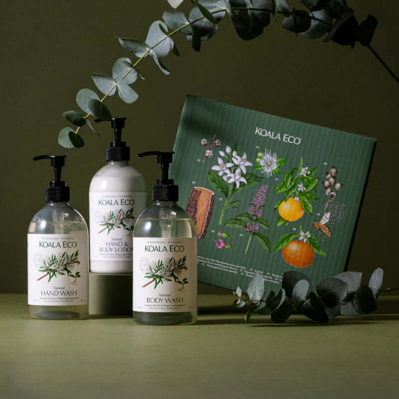 Koala Eco Natural Body Wash - Rosalina & Peppermint 500ml