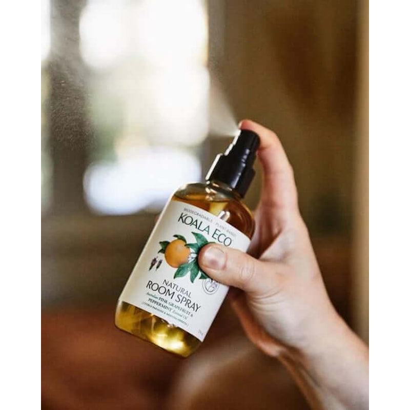 Koala Eco Natural Room Spray - Pink Grapefruit & Peppermint 250ml