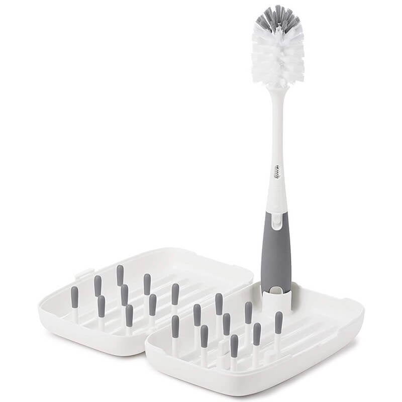 OXO Tot On-The-Go Drying Rack with Bottle Brush