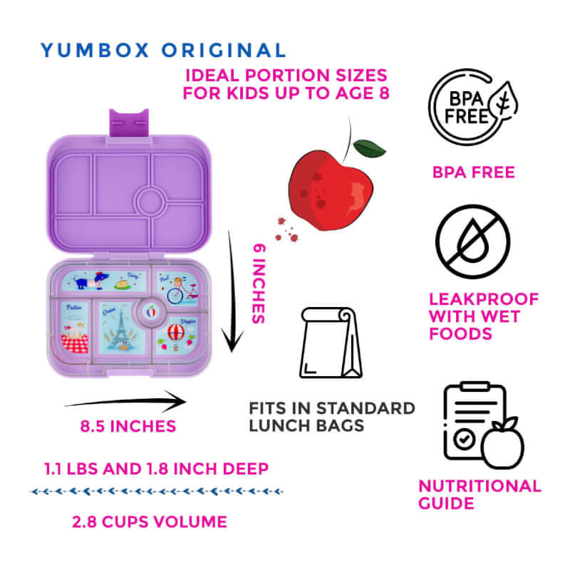 Yumbox Original - 6 compartment