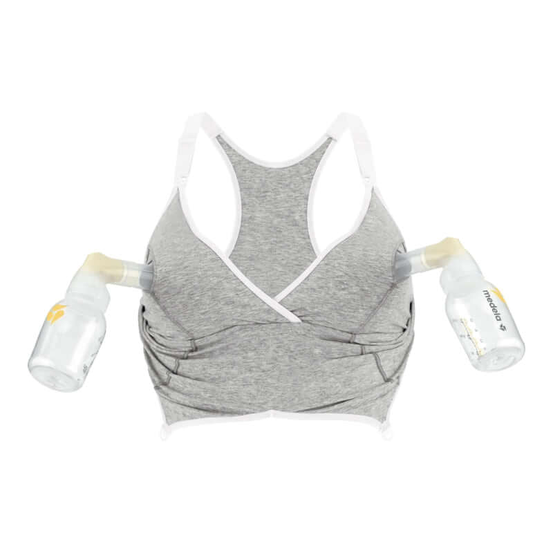 Bravado Designs Original Pumping and Nursing Bra Sustainable - Dove Heather