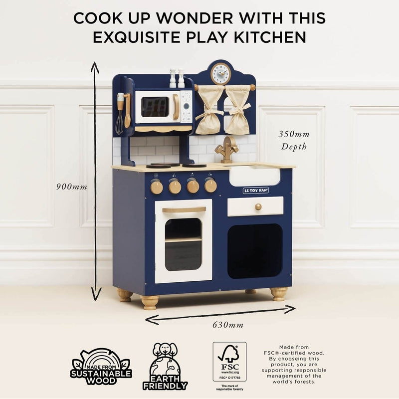 Le Toy Van Oxford Wooden Play Kitchen (FSC 100%)