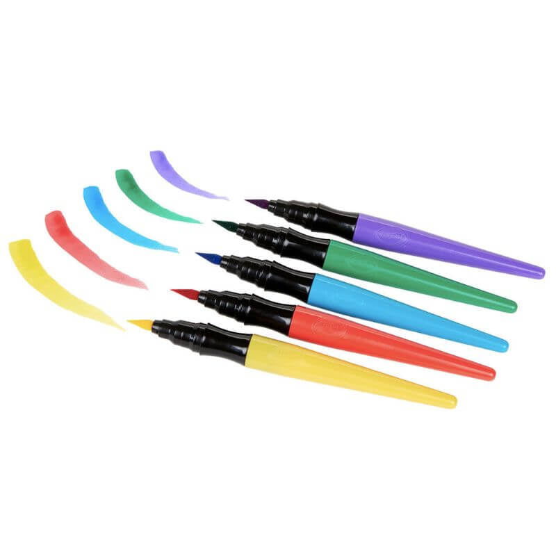 Crayola Paint Brush Pens - Classic - 5-Pack