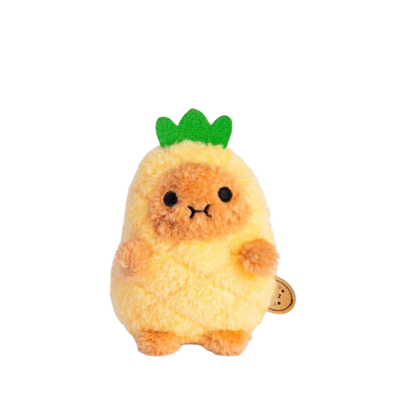Noodoll Pineapple Ricespud Mini Sitting Plush Toy