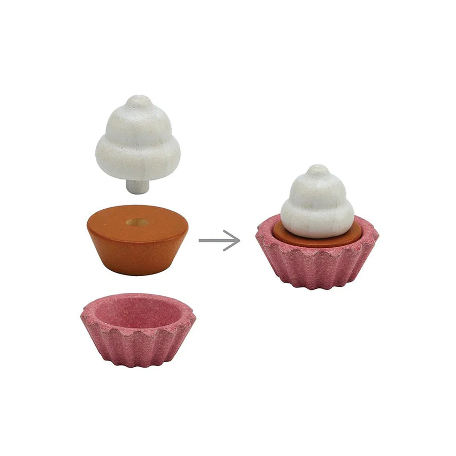 PLANTOYS Cupcake Set